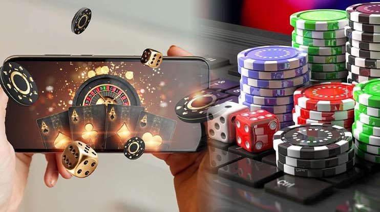 Tampilan aplikasi hiburan dewasa di layar mobile